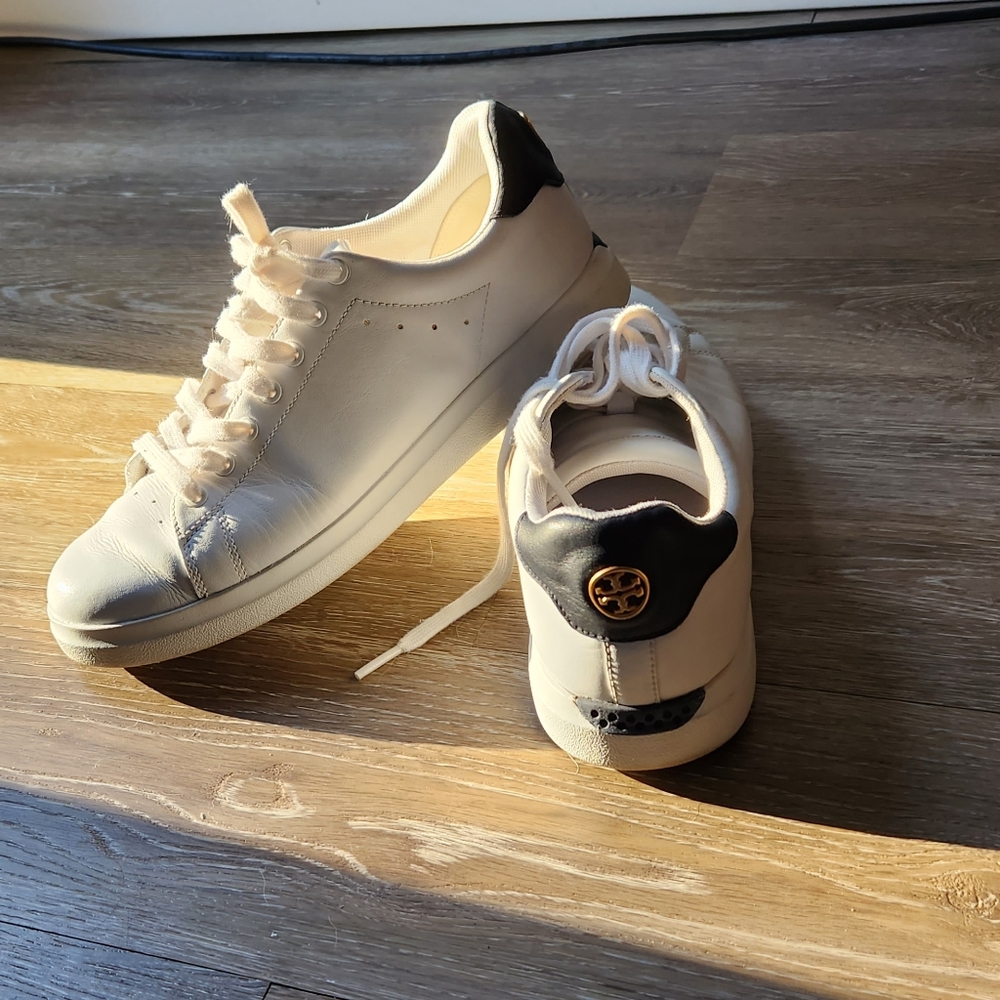 Tory Burch Howell Court Sneaker White / Navy